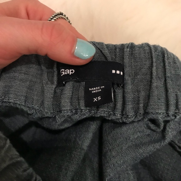 GAP Strapless Denim Romper - Picture 2 of 2